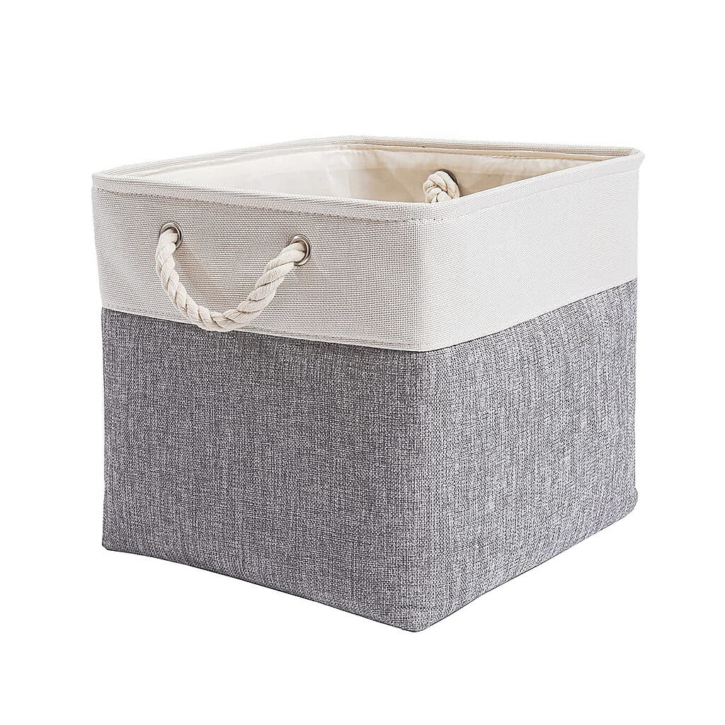 33 x 38 x 33cm Large Canvas Storage Boxes - Image 7
