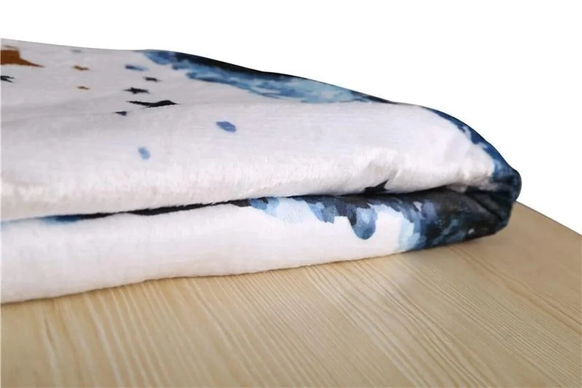 Baby Monthly Milestone Blanket Boy and Girl, Best Shower Gift, Moon and Star - Image 9