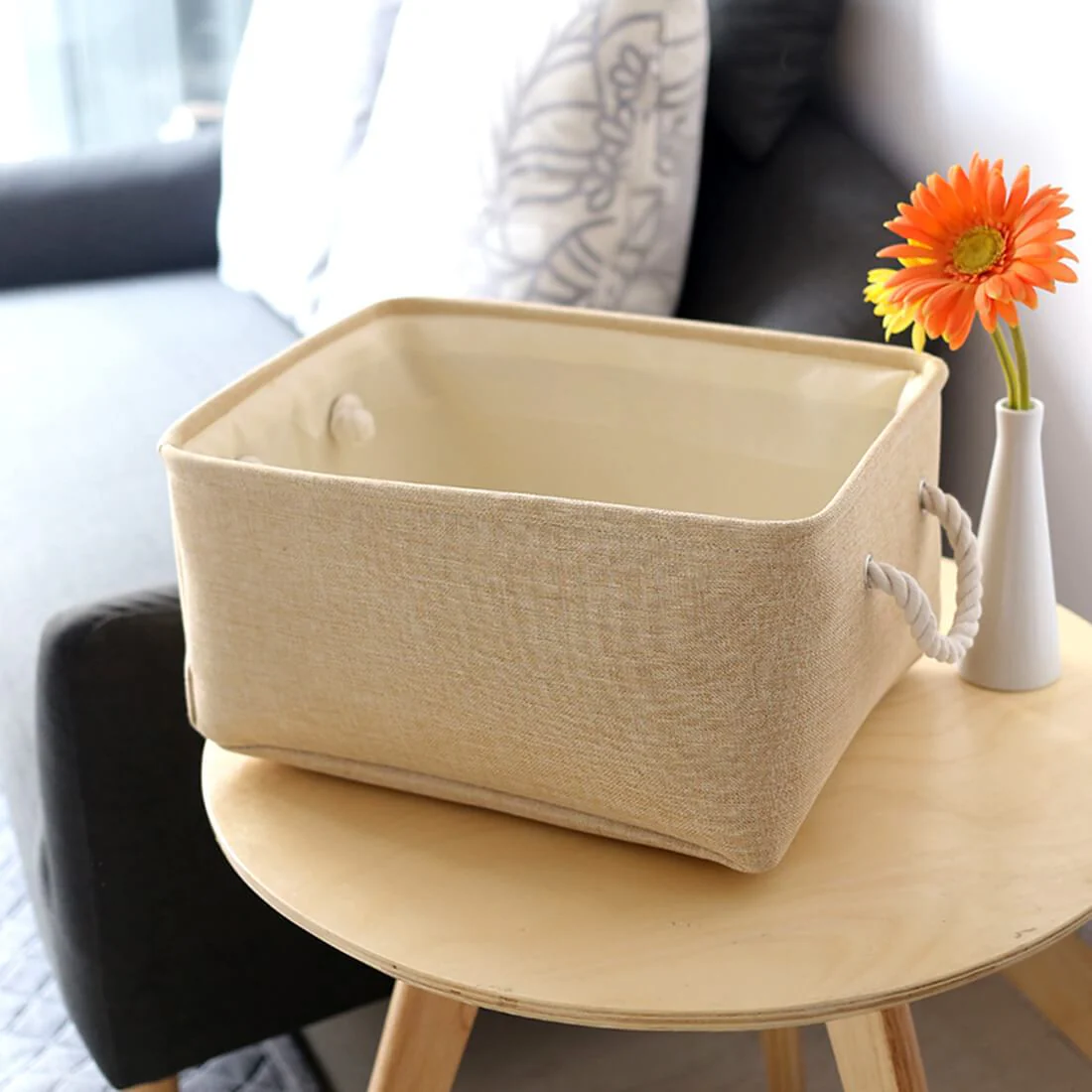 Beige Storage Box - Image 4