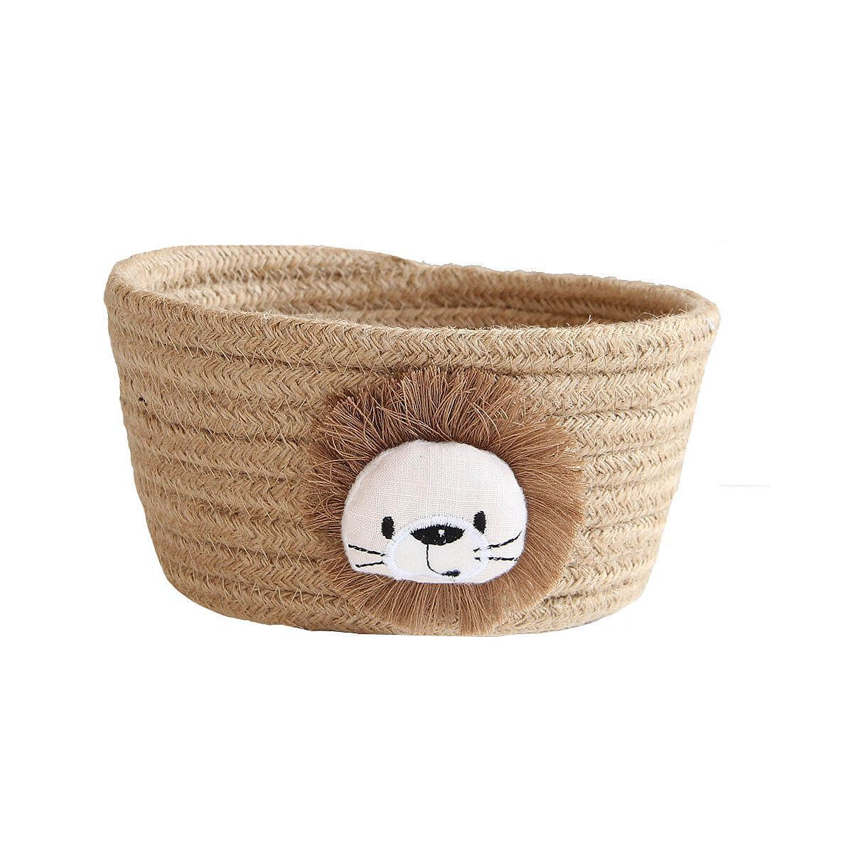 Cute Animal Storage Basket For Kids Toy Desktop Organizer Sundries Box - Image 26