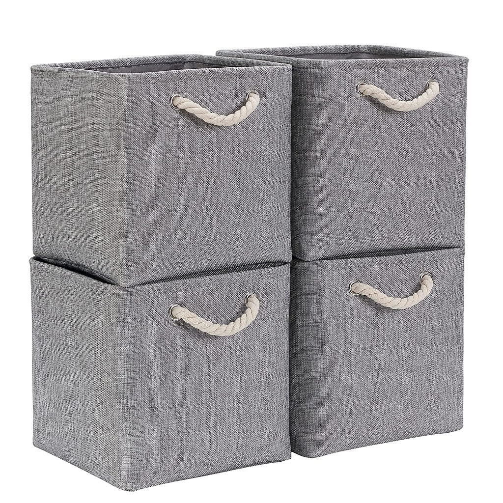 33cm Fabric Storage Cubes for Cube Shelving (1/3/4 Pack) - Image 127