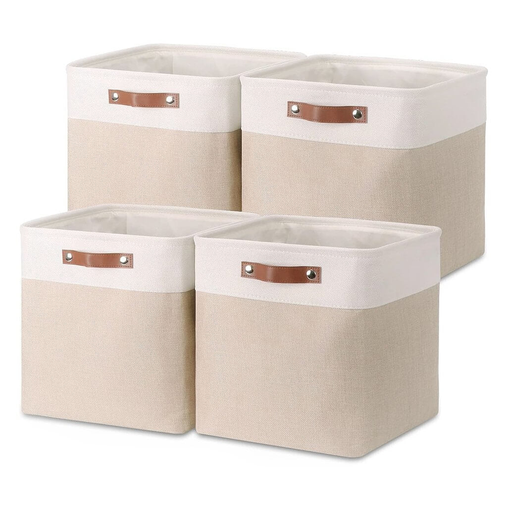 33cm Fabric Storage Cubes for Cube Shelving (1/3/4 Pack) - Image 139