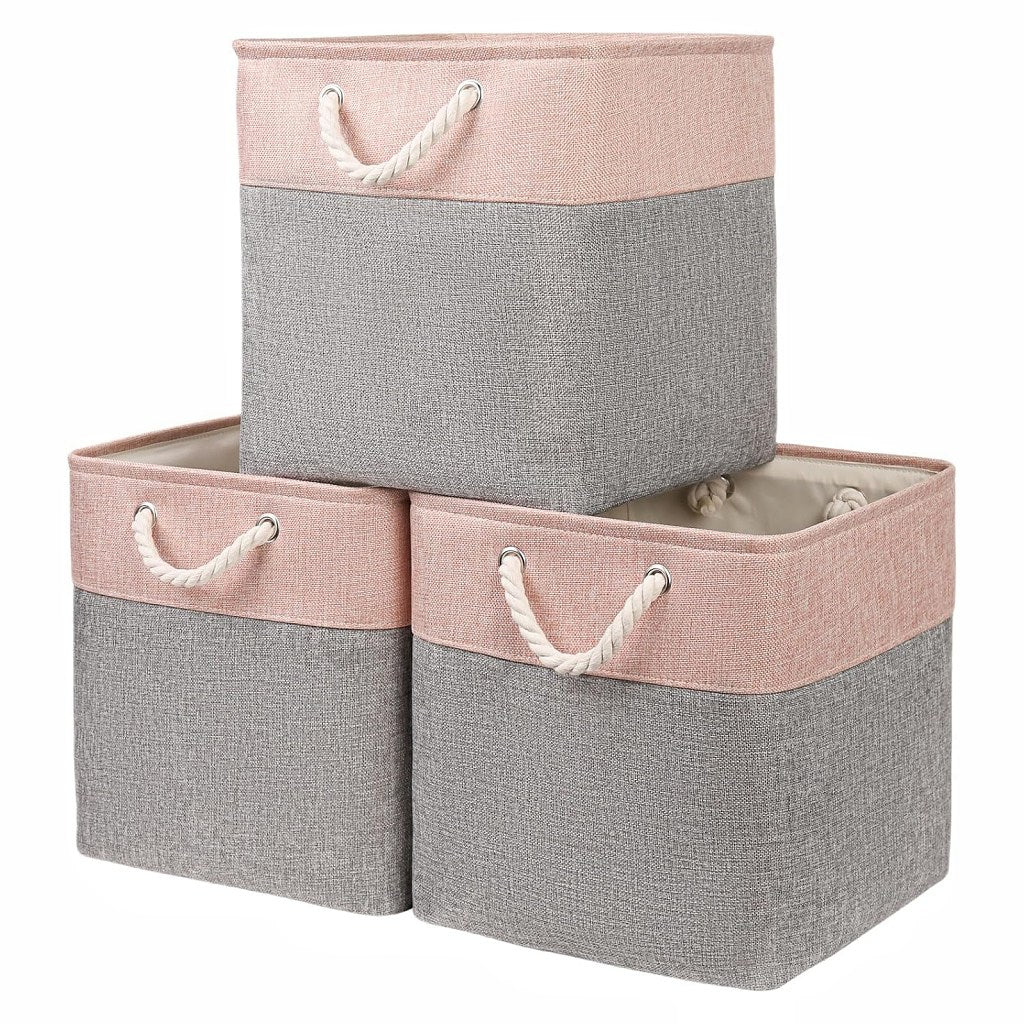33cm Fabric Storage Cubes for Cube Shelving (1/3/4 Pack) - Image 23