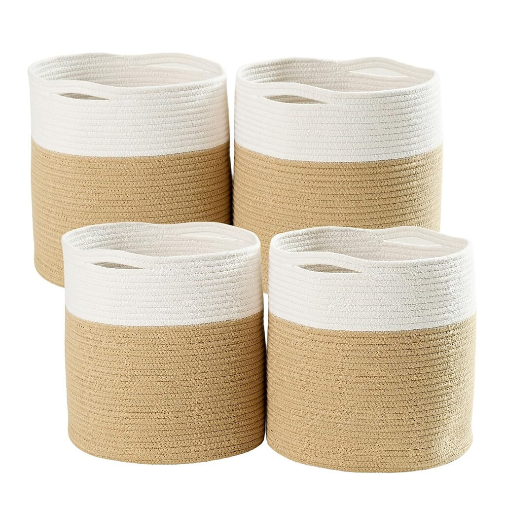 33cm Fabric Storage Cubes for Cube Shelving (1/3/4 Pack) - Image 95