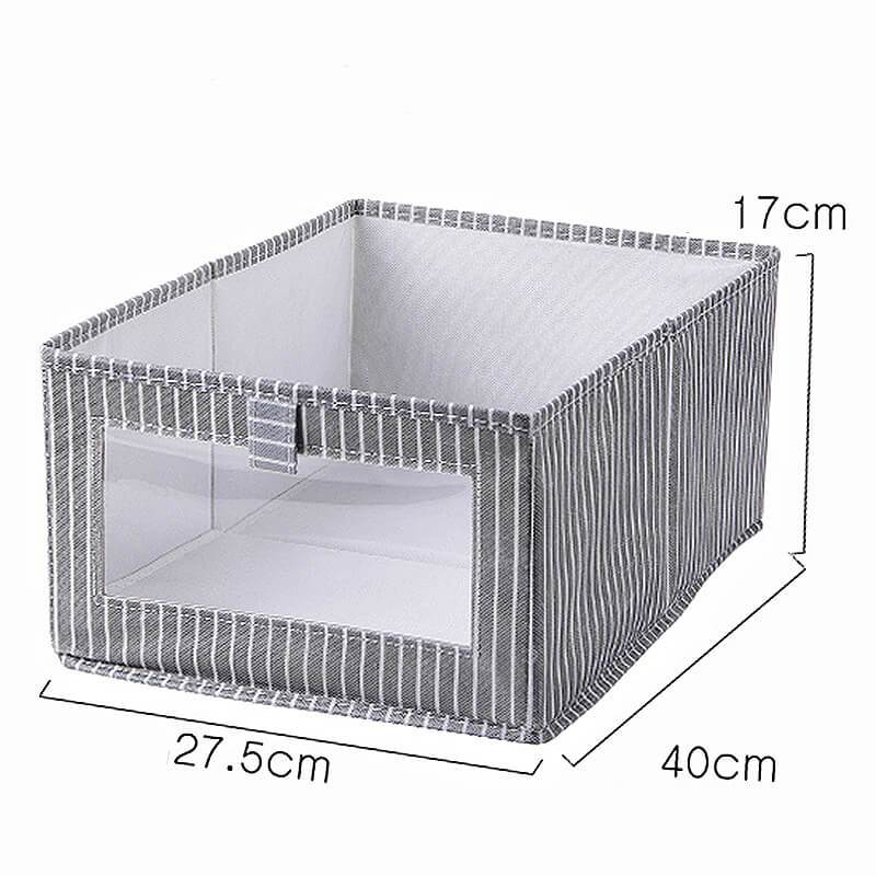 Foldable Clothes Wardrobe Storage Box Organizer with Handle to Pull Out - Image 9