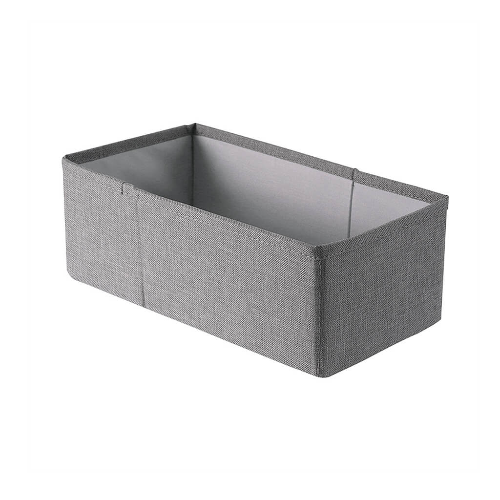 Foldable Drawer Organiser Dividers Storage Box Fabric Flexible Wardrobe Storage Solution - Image 8