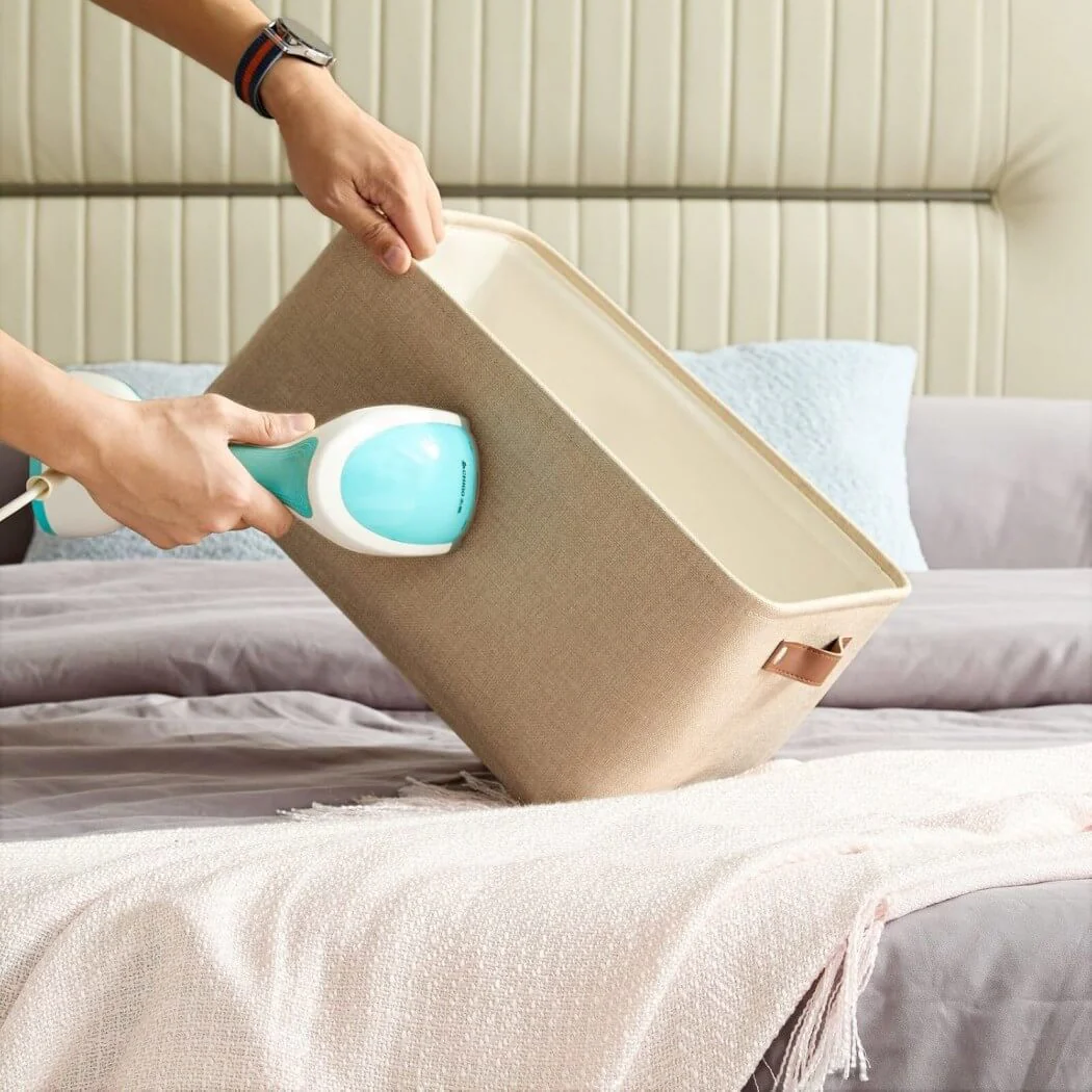 Foldable Fabric Storage Boxes with Handles (Light Khaki) 1/3/4-Pack - Image 32