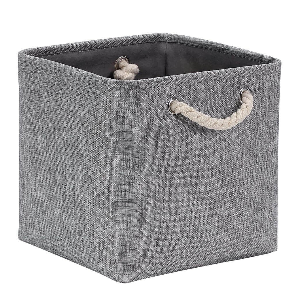 Grey Storage Baskets with rope handles - Image 71