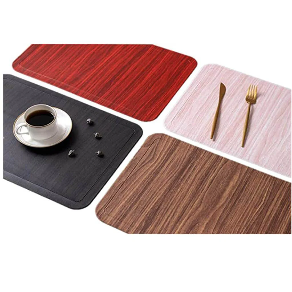 Mangata Table Mats, Washable Leather Placemats, Non-Slip Heat Resistant Table Place Mats for Dining Table (Set of 4) - Image 6