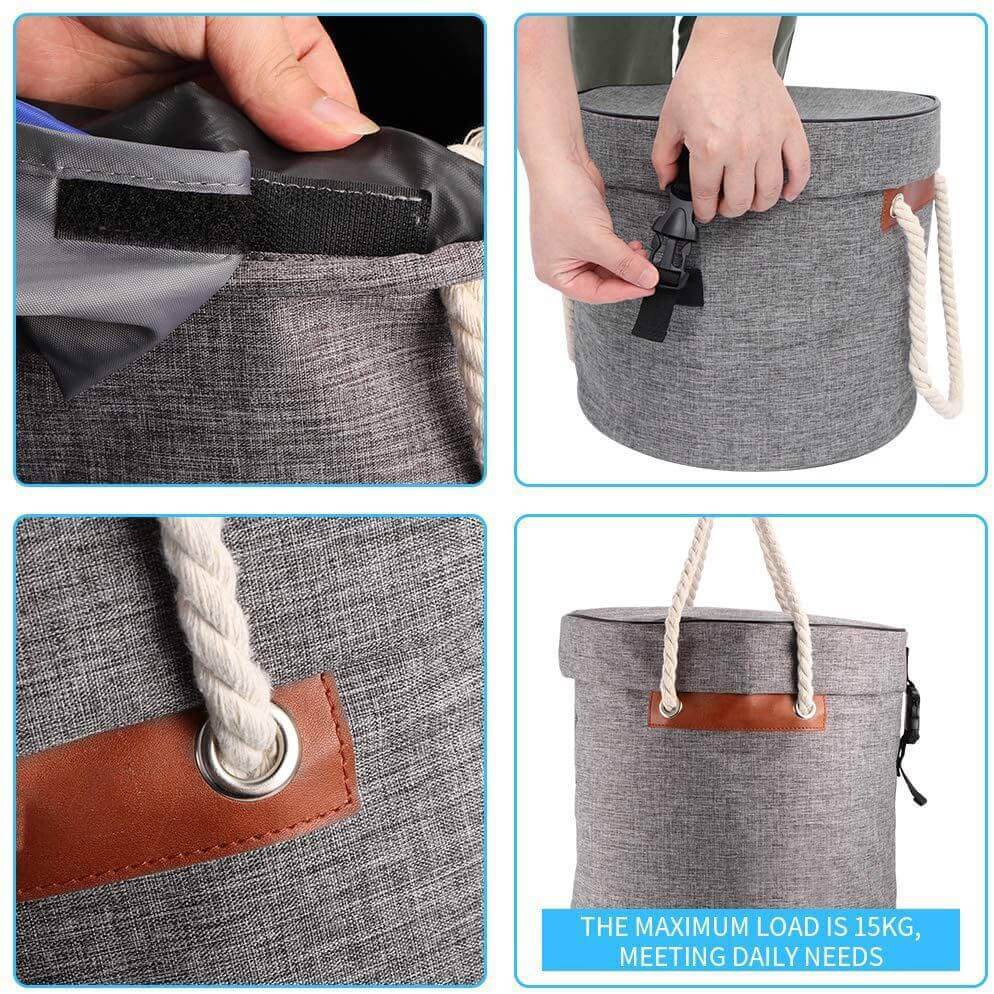 Portable Large Play Mat and Toy Storage Organizer Baskets - Image 7