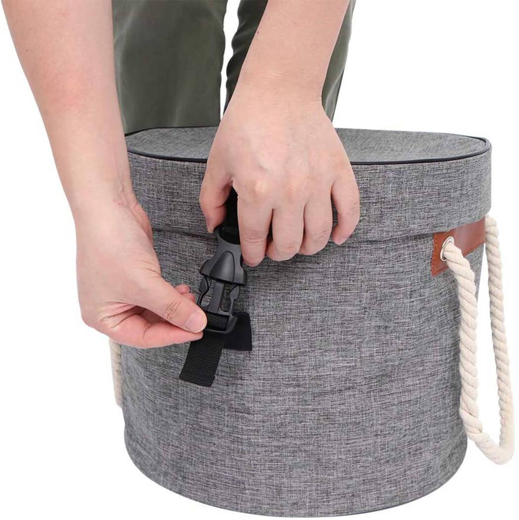 Portable Large Play Mat and Toy Storage Organizer Baskets - Image 8
