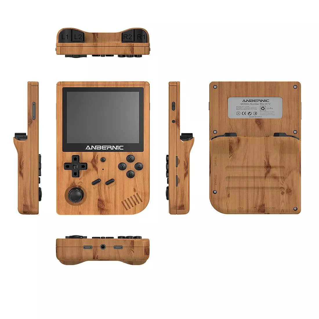 RG351V Handheld 32GB TF Card 5433 Games Retro Emulation Game Console WiFi Function 3.5-Inch - Image 14