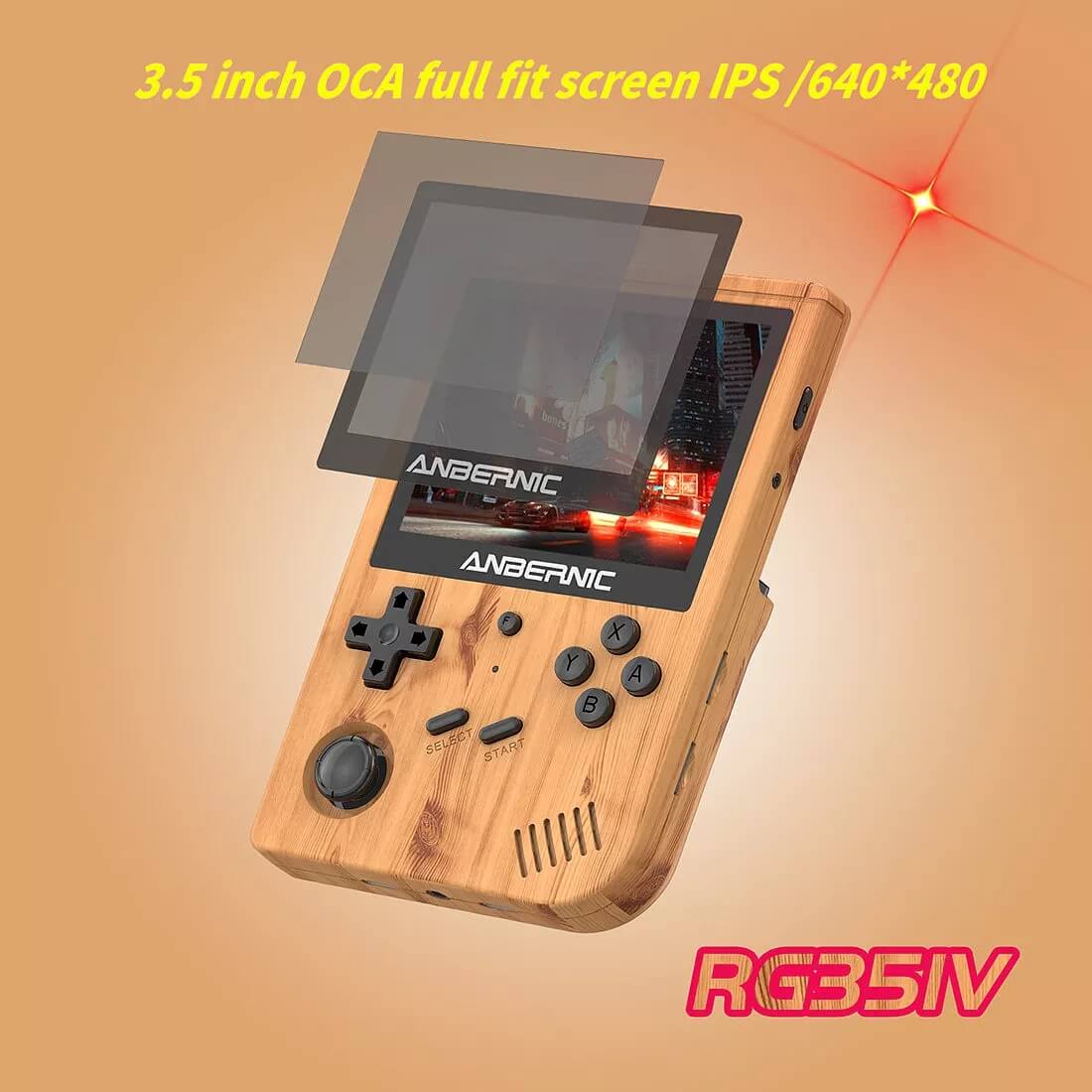 RG351V Handheld 32GB TF Card 5433 Games Retro Emulation Game Console WiFi Function 3.5-Inch - Image 8