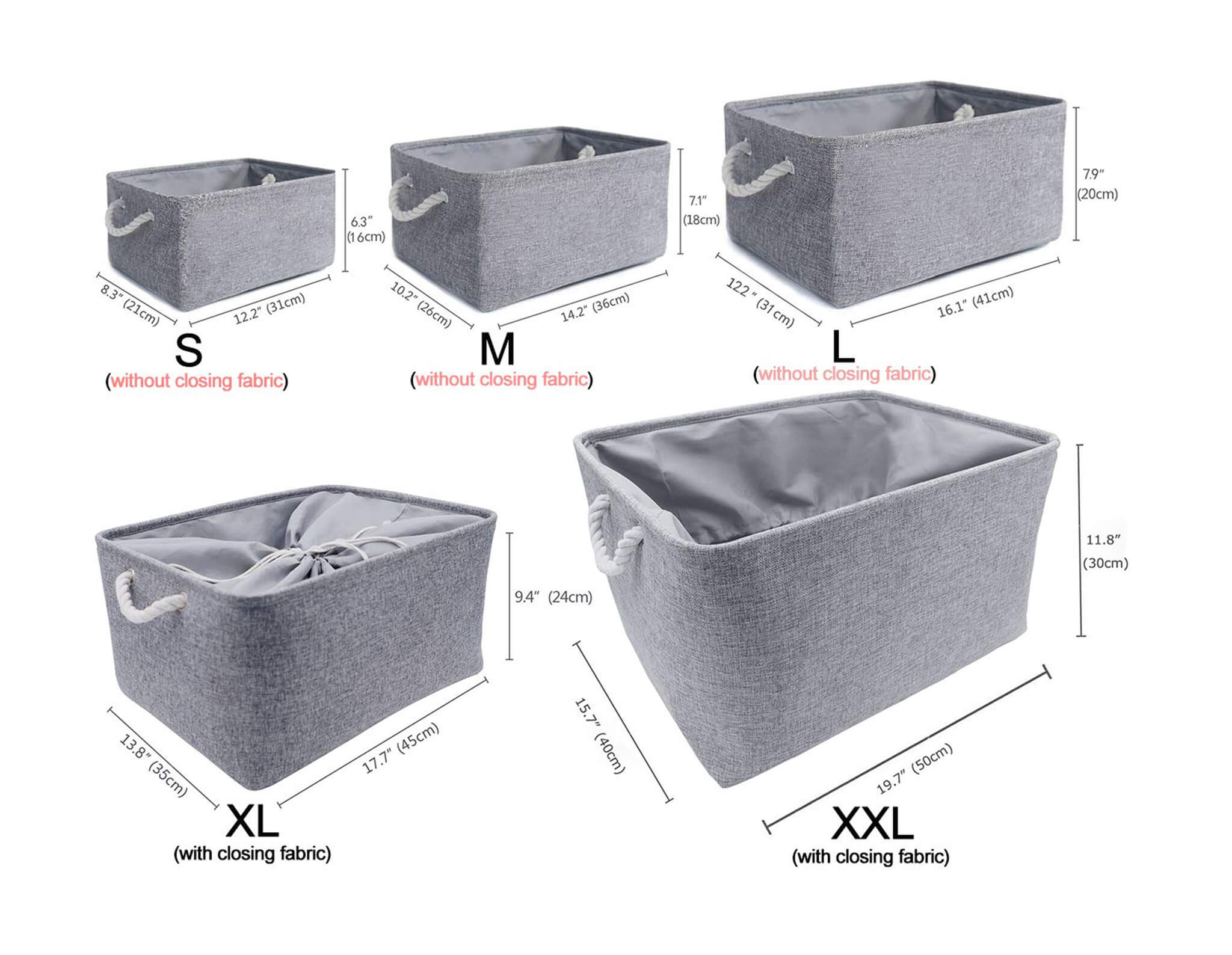Grey Toy Storage Box - Image 9