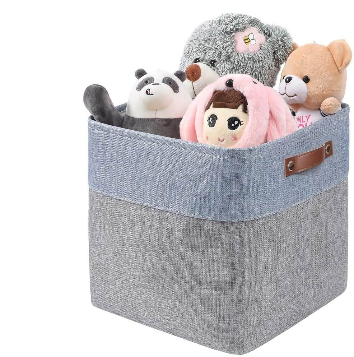 Storage Cubes Boxes 33cm with Leather Handles (33 * 33 * 33cm) - Image 11