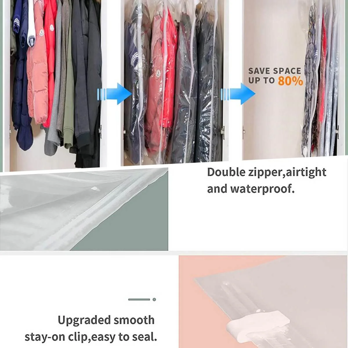 Vacuum Storage Bags for Clothes - Image 4