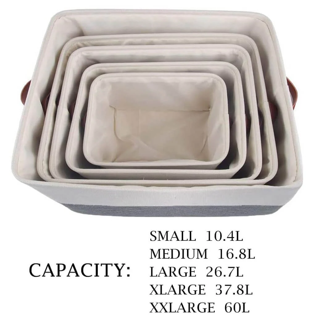 Waterproof Foldable Storage Box coldgrey&white - Image 14