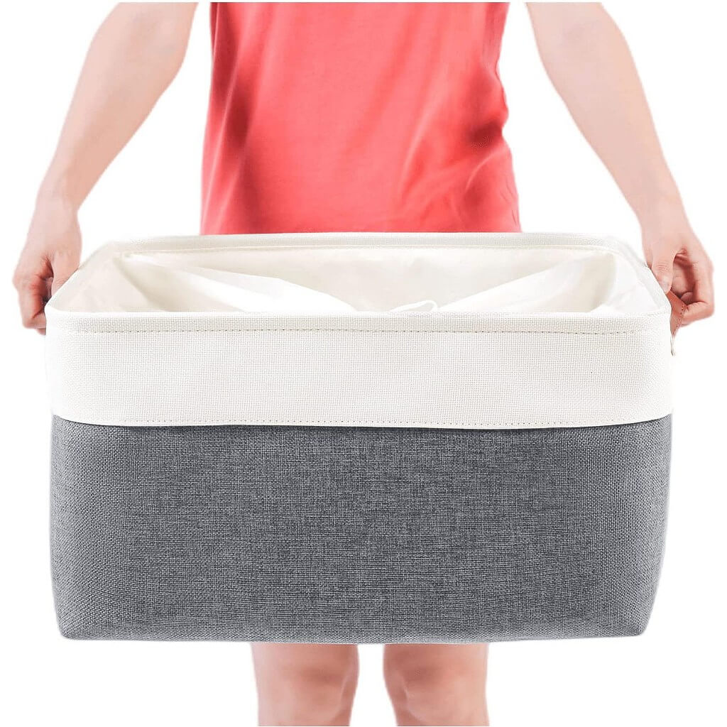 Waterproof Foldable Storage Box coldgrey&white - Image 20