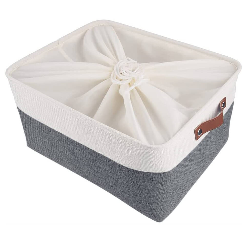 Waterproof Foldable Storage Box coldgrey&white - Image 44