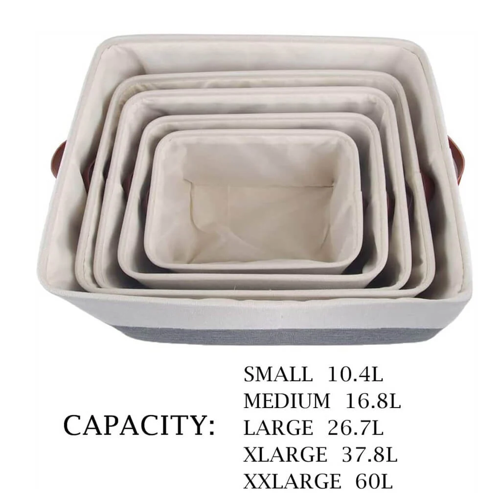 Waterproof Foldable Storage Box coldgrey&white - Image 47