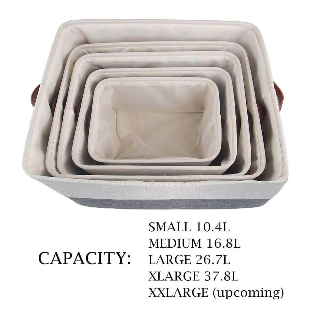 Waterproof Foldable Storage Box coldgrey&white - Image 49