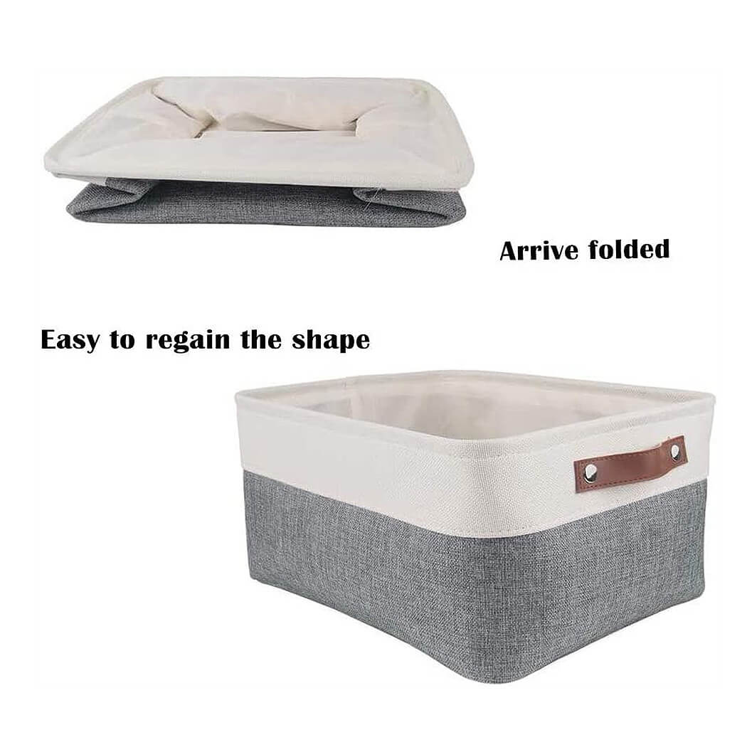 Waterproof Foldable Storage Box coldgrey&white - Image 72