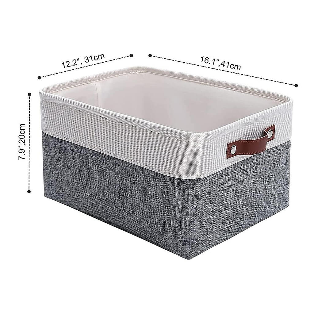 Waterproof Foldable Storage Box coldgrey&white - Image 76