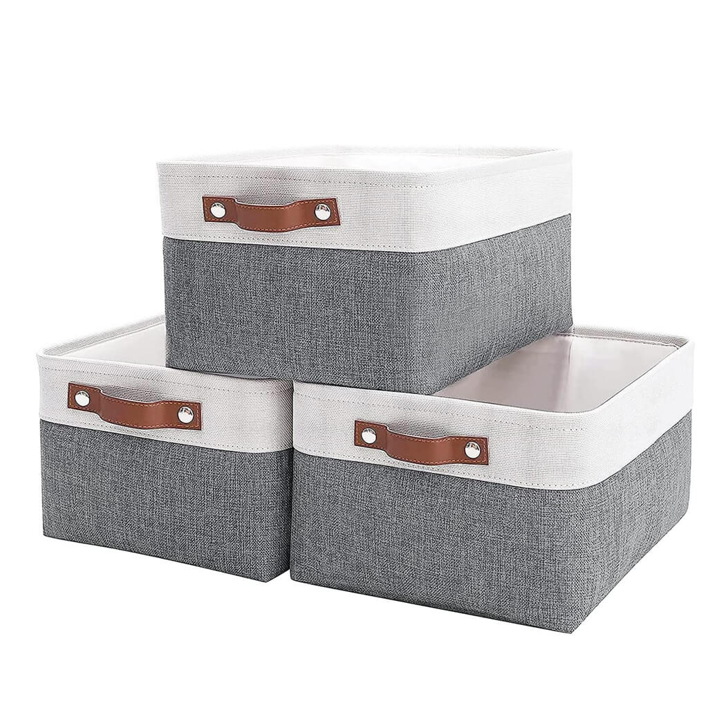 Waterproof Foldable Storage Box coldgrey&white - Image 82