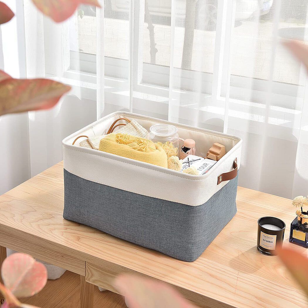 Waterproof Foldable Storage Box coldgrey&white - Image 84